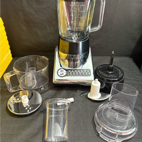 Cuisinart BFP-10CH PowerBlend Duet Blender/Food Processor Chrome - Picture 6 of 11